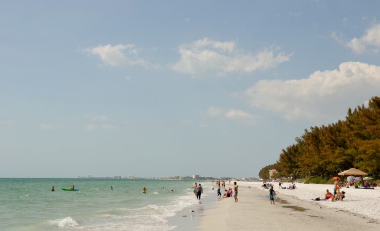 Sunset Beach in Treasure Island